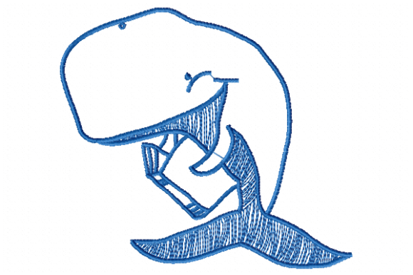 Whale Reads: A Seasonal Embroidery Gem